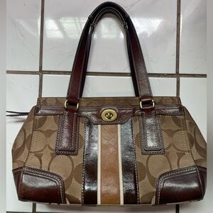 Coach brown purse